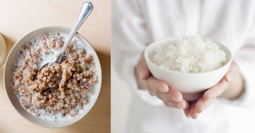 гречана і рисова каша для виходу з кето дієти