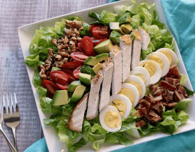 салат з високим содержданіем білка для схуднення