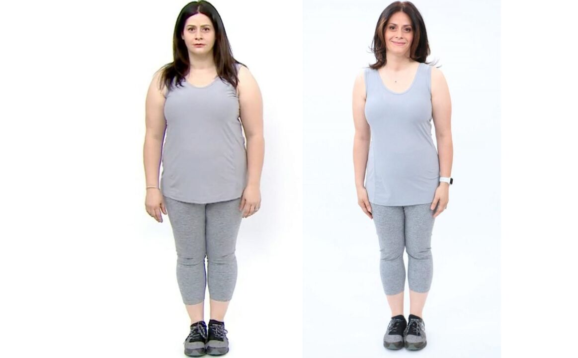 до і після схуднення в домашніх умовах